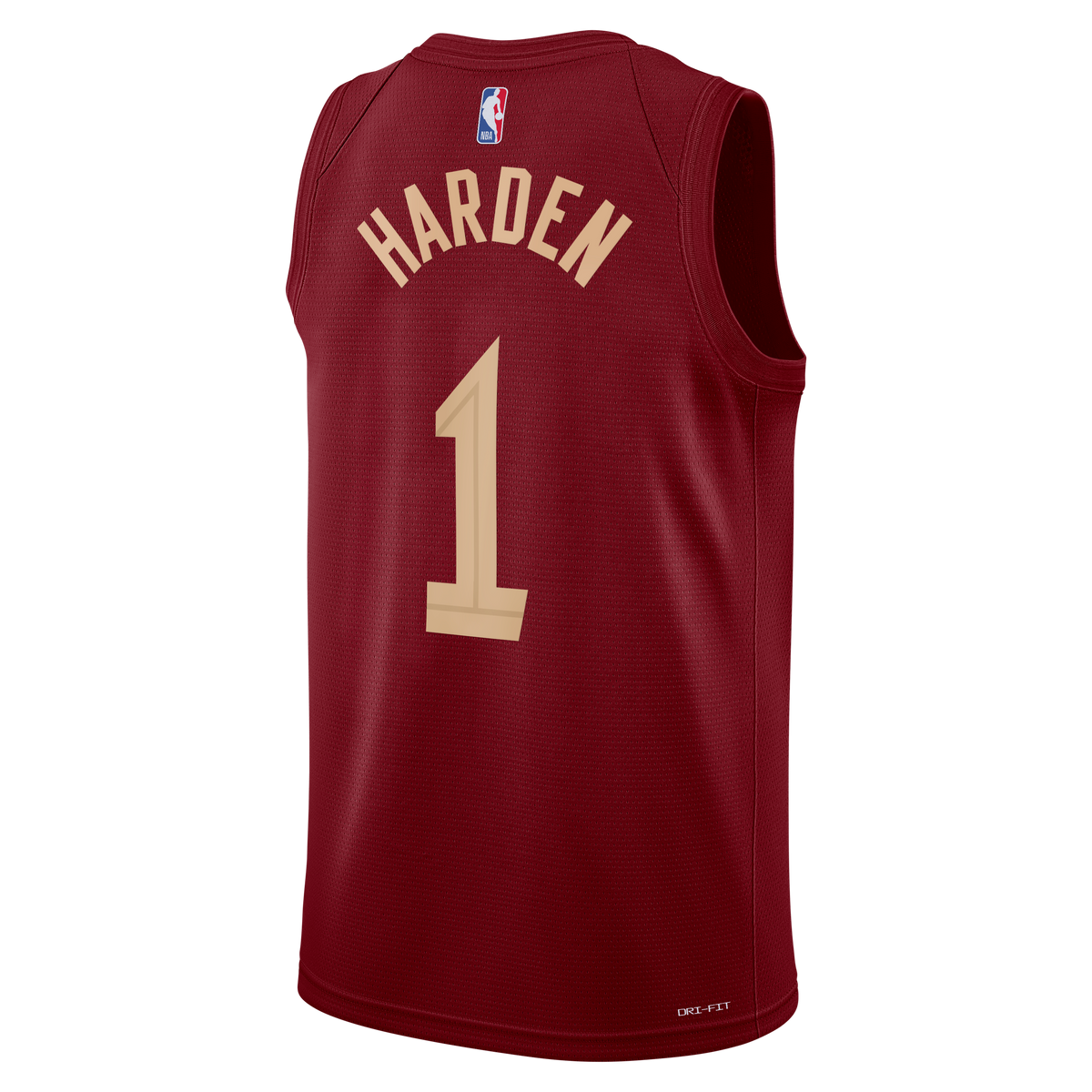 Unisex James Harden Cleveland Cavaliers Icon Edition Swingman NBA Basketball Jersey - Wine - view 4