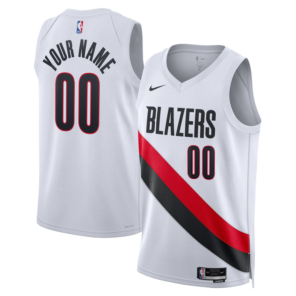 Unisex Portland Trail Blazers Replica Association Swingman NBA Basketball Jersey - view 1