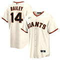 Men's San Francisco Giants Patrick Bailey Cream Home Replica MLB Baseball Jersey - view 1