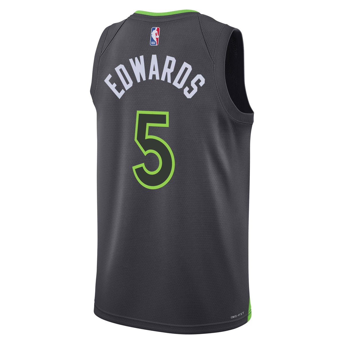 Unisex Anthony Edwards Minnesota Timberwolves Statement Edition Swingman NBA Basketball Jersey - Gray - view 4