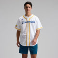 Men's Colombia Baseball White 2026 World Baseball Classic Home Stadium MLB Baseball Jersey - view 1