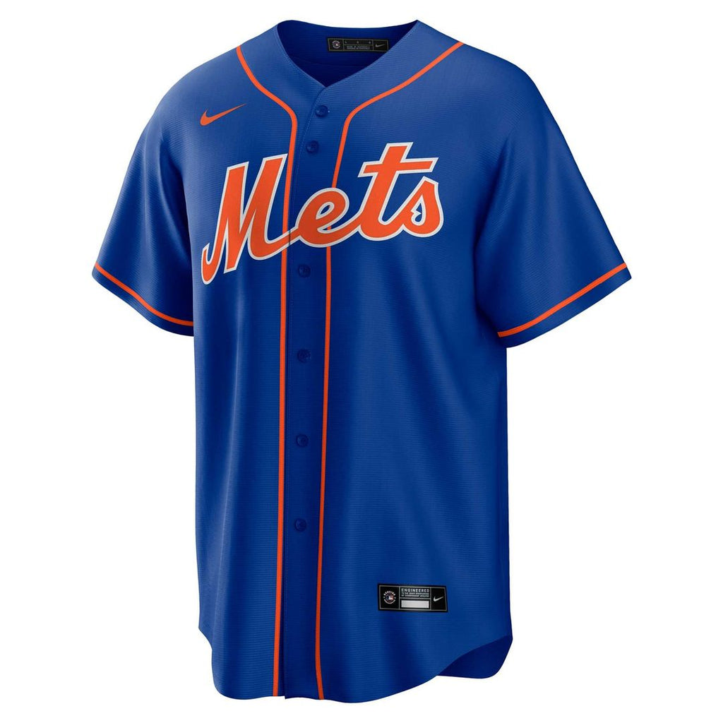 Men's New York Mets Darryl Strawberry Royal Alternate Replica MLB Baseball Jersey - view 2