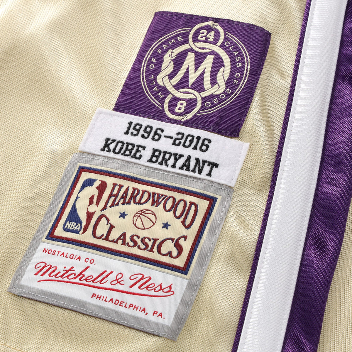 Men's Los Angeles Lakers NBA HOF Jersey - Kobe Bryant - view 6