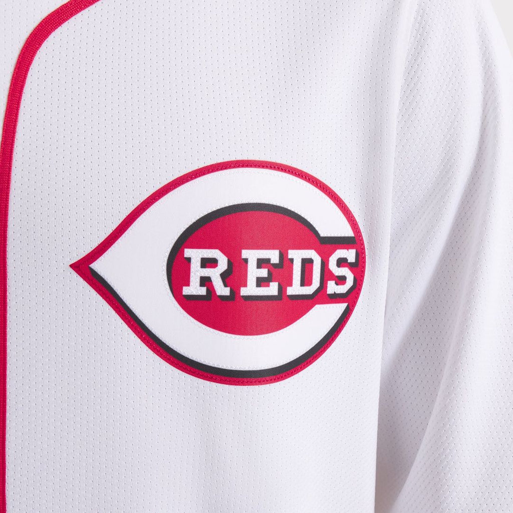 Men's Cincinnati Reds Elly De La Cruz White Home Limited MLB Baseball Jersey - view 10