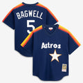 Men's Houston Astros Jeff Bagwell Navy Batting Practice MLB Baseball Jersey - view 1