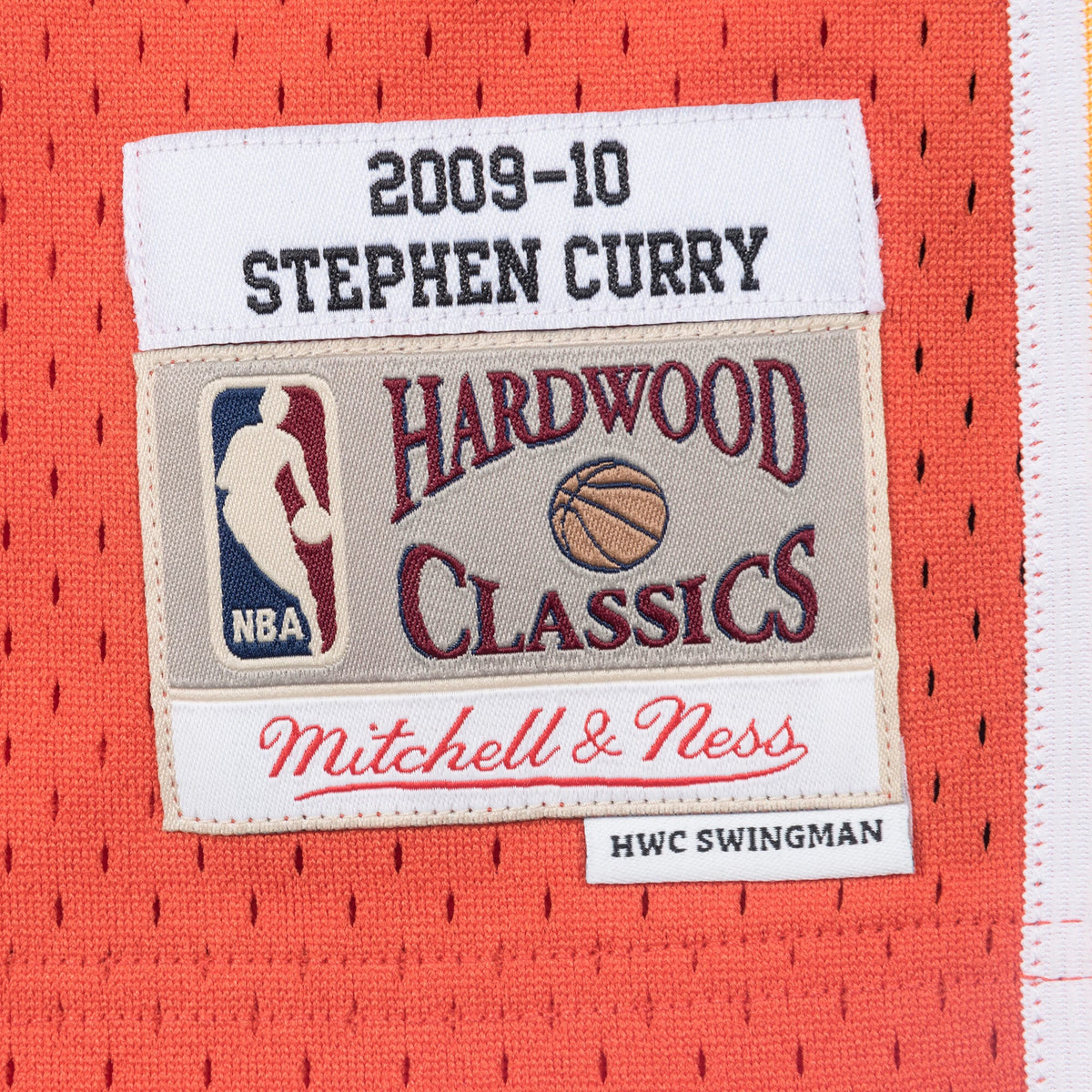 Men's Golden State Warriors Swingman NBA Basketball Jersey Alternate Stephen Curry 2009-10 - view 4