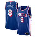 Unisex Paul George Philadelphia 76ers Icon Edition Swingman NBA Basketball Jersey - Royal - view 1