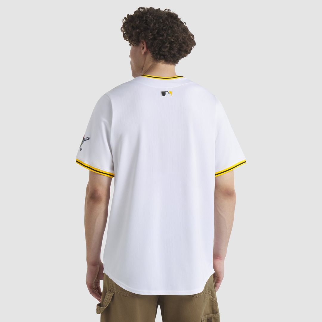 Men's Pittsburgh Pirates White Home Limited MLB Baseball Jersey - view 5