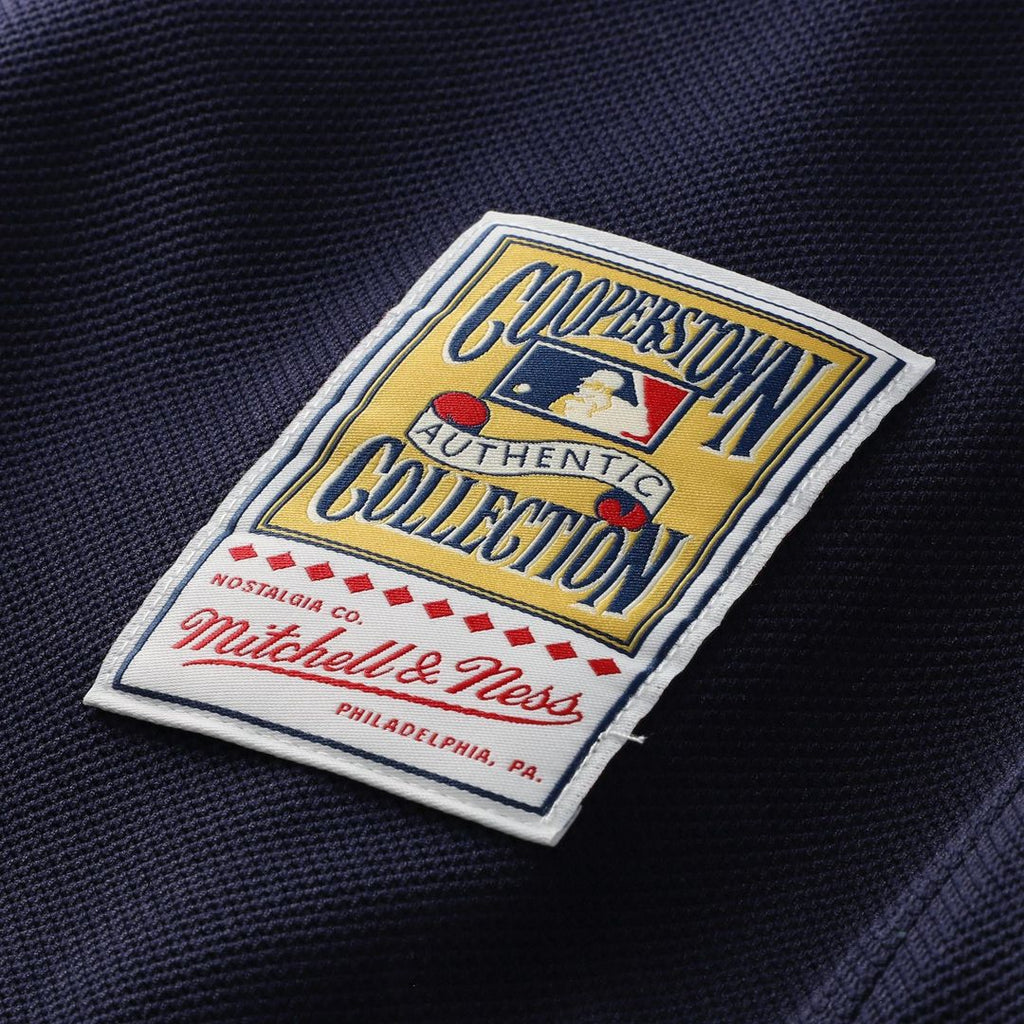 Men's Seattle Mariners Felix Hernandez Navy Cooperstown Collection Batting Practice MLB Baseball Jersey - view 7