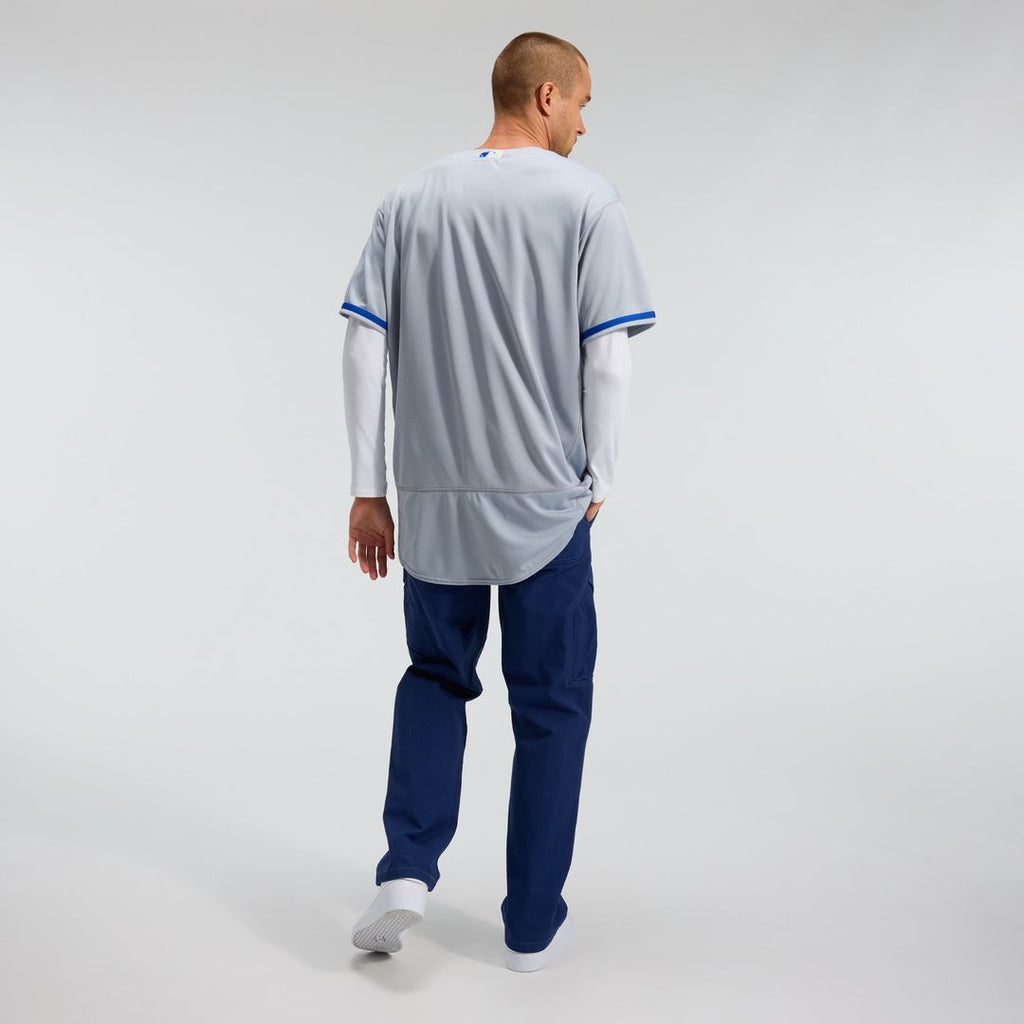 Men's Kansas City Royals Gray 2022 Road MLB Baseball Jersey - view 5