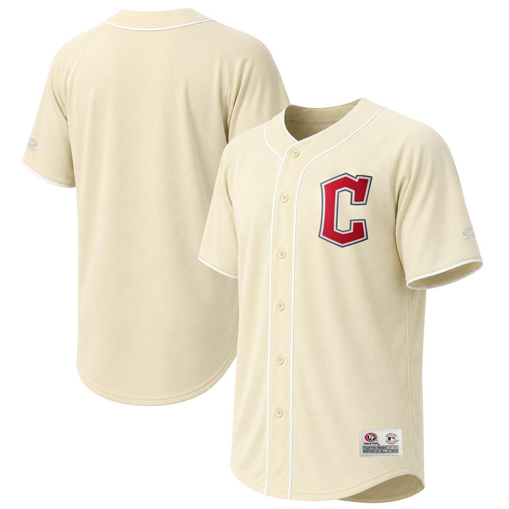 Men's Cleveland Guardians Cream Fashion MLB Baseball Jersey - view 1
