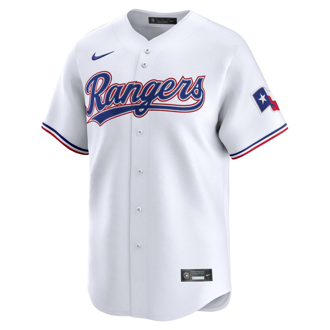Men's Texas Rangers Marcus Semien White Home Limited MLB Baseball Jersey - view 2