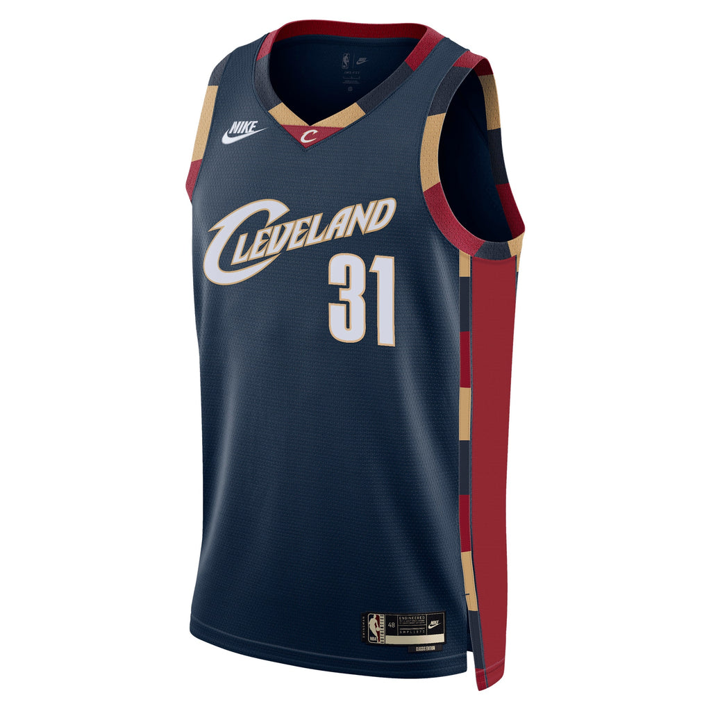 Unisex Jarrett Allen Cleveland Cavaliers Classic Edition NBA Basketball Jersey - Navy - view 3