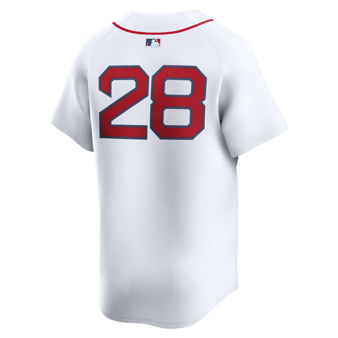 Men's Boston Red Sox Kristian Campbell White Home Limited MLB Baseball Jersey - view 3