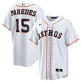 Men's Houston Astros Isaac Paredes White Home Replica MLB Baseball Jersey - view 1