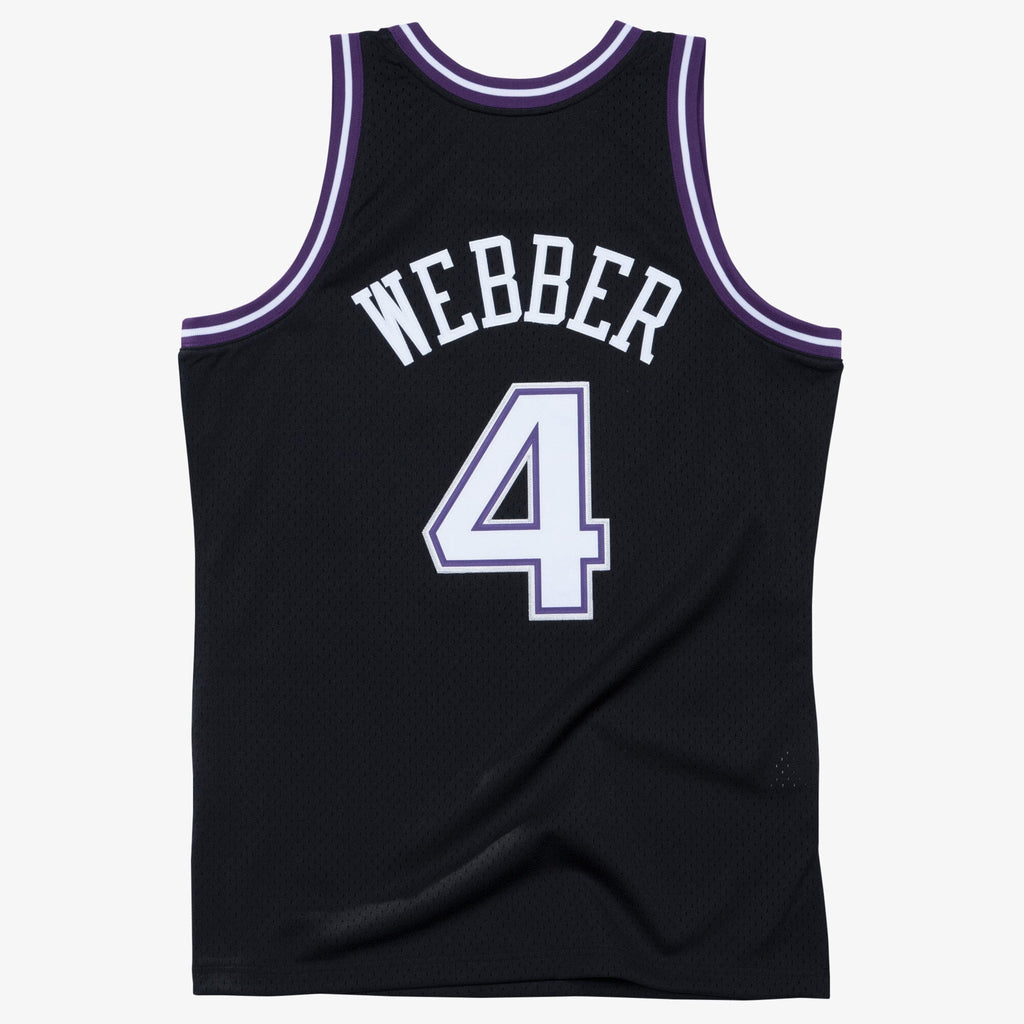 Men's Sacramento Kings Swingman NBA Basketball Jersey Road Chris Webber 2000-01 - view 3