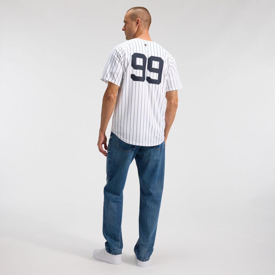 Men's New York Yankees Aaron Judge White Home Limited MLB Baseball Jersey - view 6