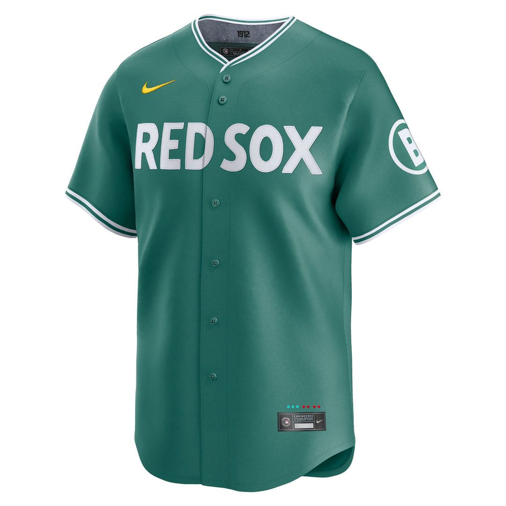 Men's Boston Red Sox Green City Connect Limited MLB Baseball Jersey - view 2