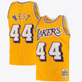 Men's Los Angeles Lakers Jerry West Road Swingman NBA Basketball Jersey - Light Gold - view 1