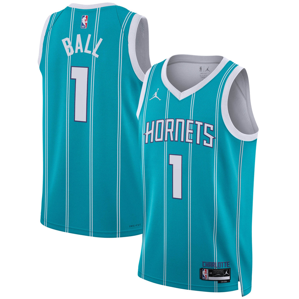 Men's Charlotte Hornets Icon Swingman NBA Basketball Jersey - Lamelo Ball - view 1