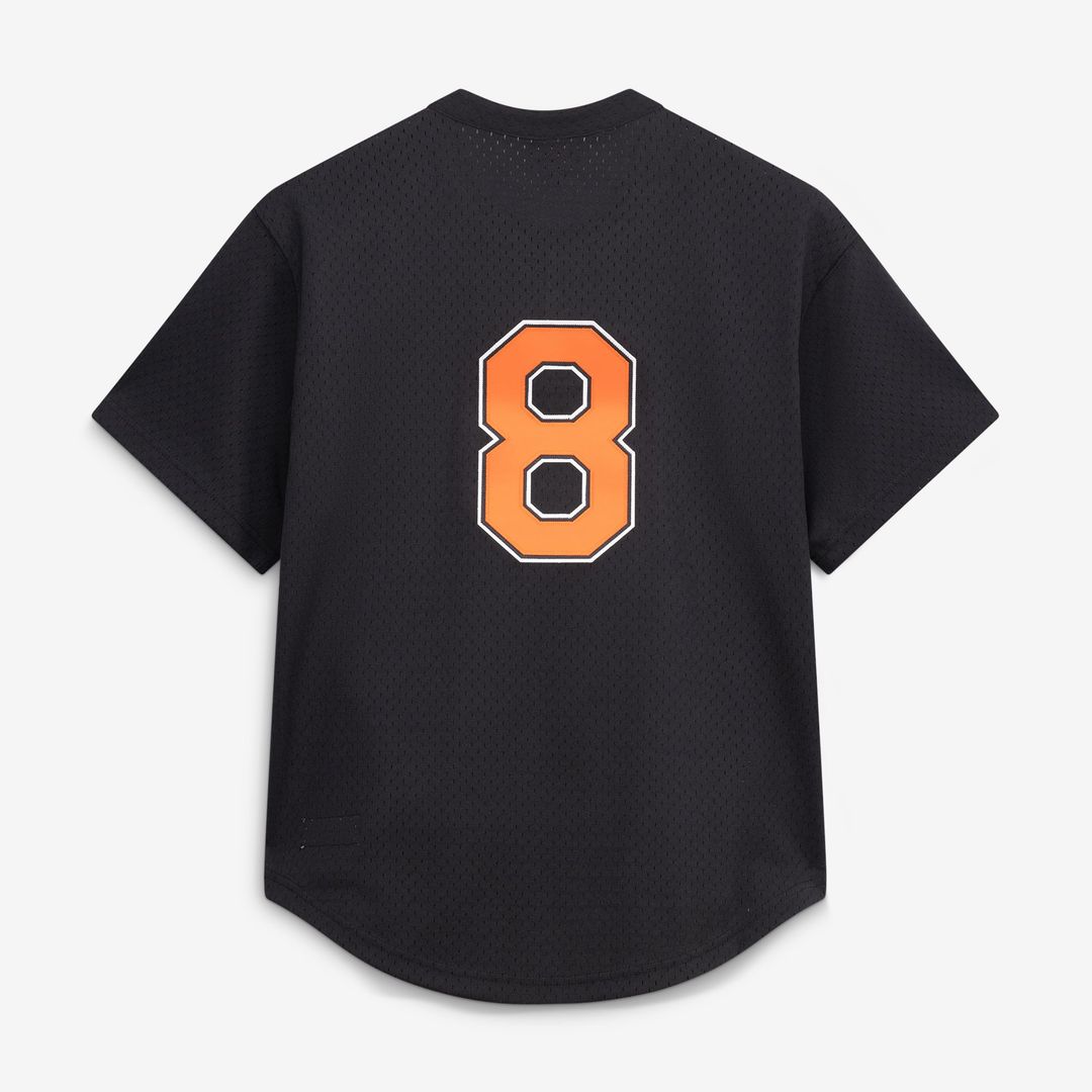 Men's Baltimore Orioles Cal Ripken Jr. Black Batting Practice MLB Baseball Jersey - view 3