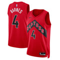 Unisex Scottie Barnes Toronto Raptors Icon Edition Swingman NBA Basketball Jersey - Red - view 1
