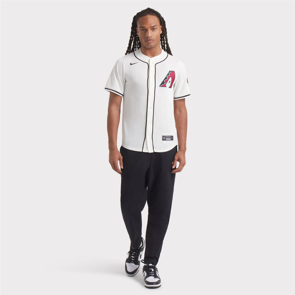Men's Arizona Diamondbacks White Home Limited MLB Baseball Jersey - view 7