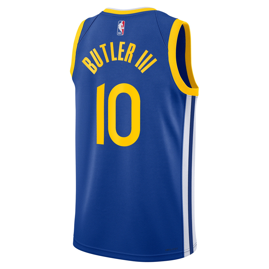 Unisex Jimmy Butler III Golden State Warriors Icon Edition Swingman NBA Basketball Jersey - Royal - view 4