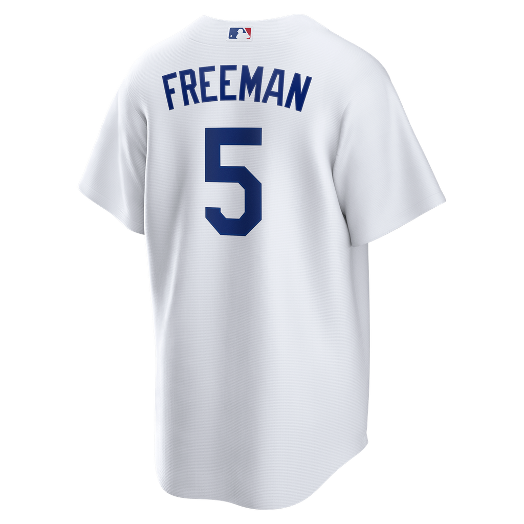Men's Los Angeles Dodgers Freddie Freeman White Home Replica MLB Baseball Jersey - view 3