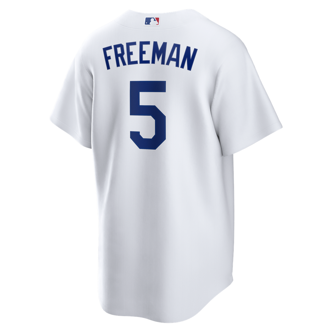 Men's Los Angeles Dodgers Freddie Freeman White Home Replica MLB Baseball Jersey - view 3