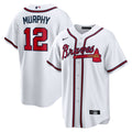 Men's Atlanta Braves Sean Murphy White Replica MLB Baseball Jersey - view 1
