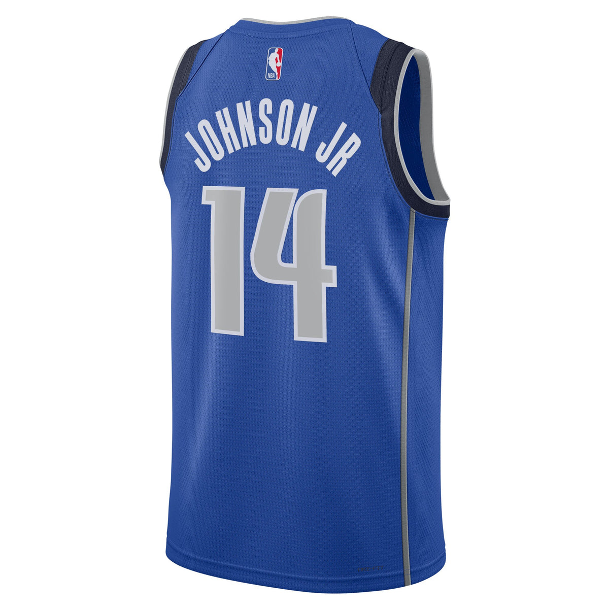Unisex Morez Johnson Jr. Dallas Mavericks Icon Swingman NBA Basketball Jersey - Blue - view 4