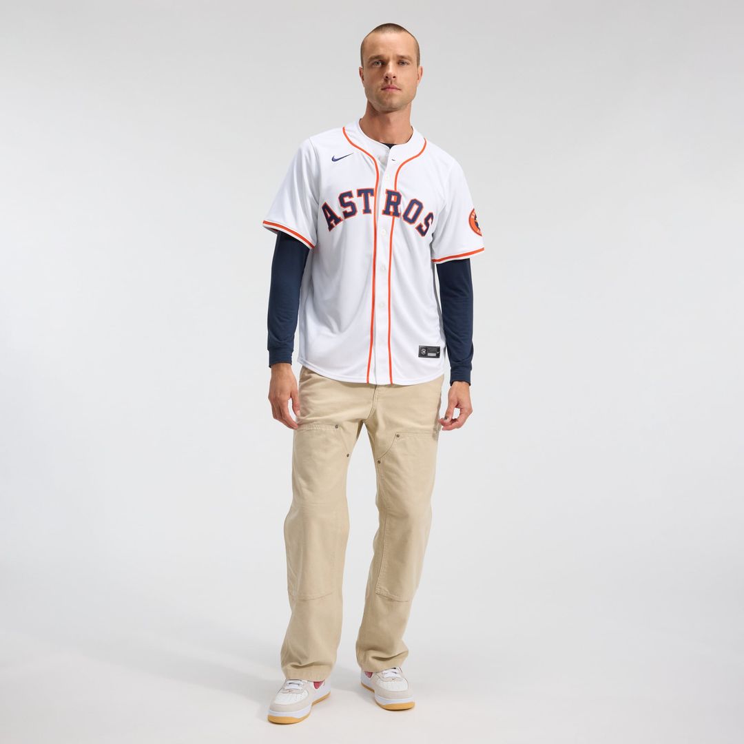 Men's Houston Astros Orange Alternate Limited MLB Baseball Jersey - view 10