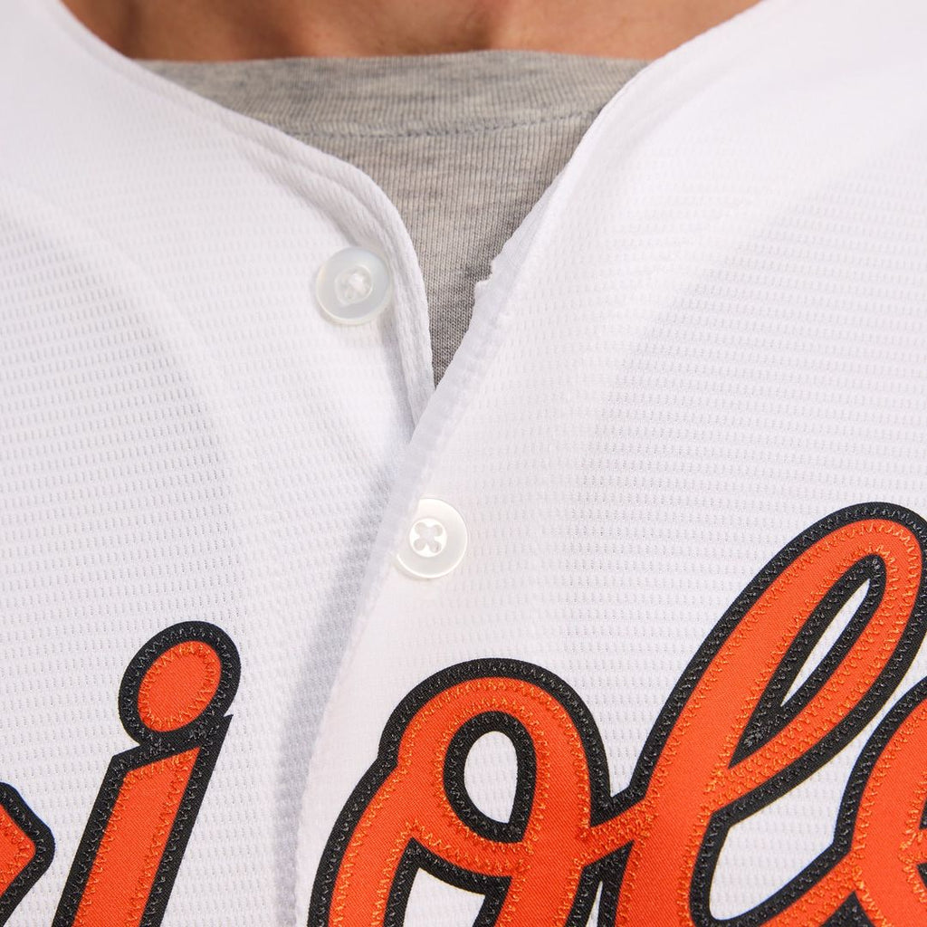 Men's Baltimore Orioles Black Alternate Replica MLB Baseball Jersey - view 32