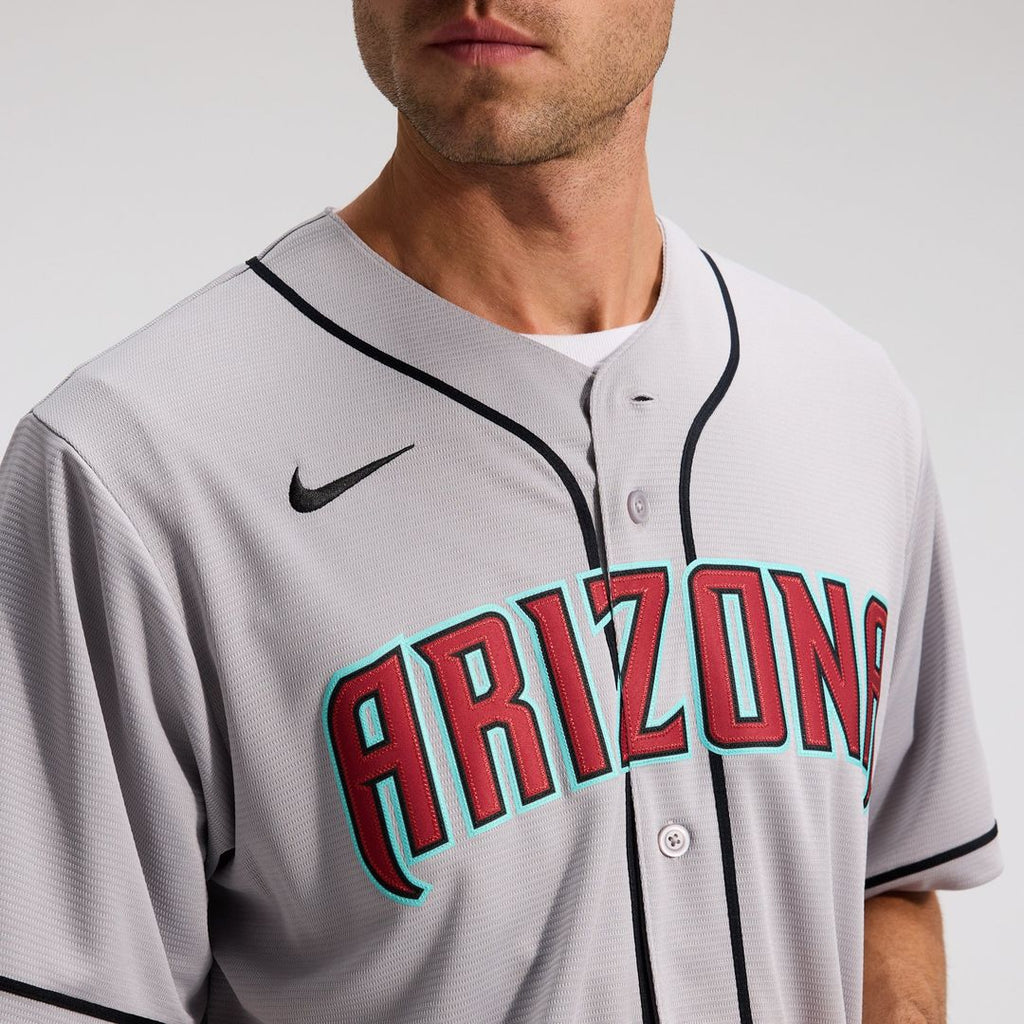 Men's Arizona Diamondbacks Corbin Carroll Black Alternate Replica MLB Baseball Jersey - view 38
