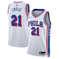 Unisex Joel Embiid Philadelphia 76ers Association Edition Swingman NBA Basketball Jersey - White - view 1