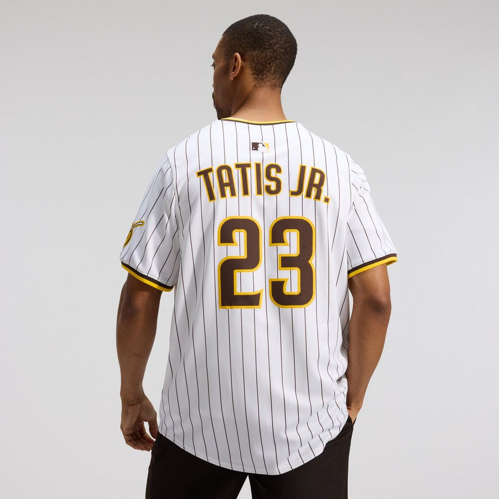 Men's San Diego Padres Fernando Tatis Jr. White Home Limited MLB Baseball Jersey - view 17