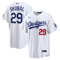 Men's Los Angeles Dodgers Tarik Skubal White Home Stadium MLB Baseball Jersey - view 1