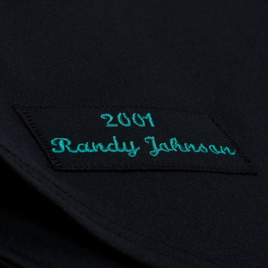 Men's Arizona Diamondbacks Randy Johnson Black 2001 MLB Baseball Jersey - view 5