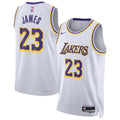 Unisex Los Angeles Lakers Association Swingman NBA Basketball Jersey - Lebron James - view 1