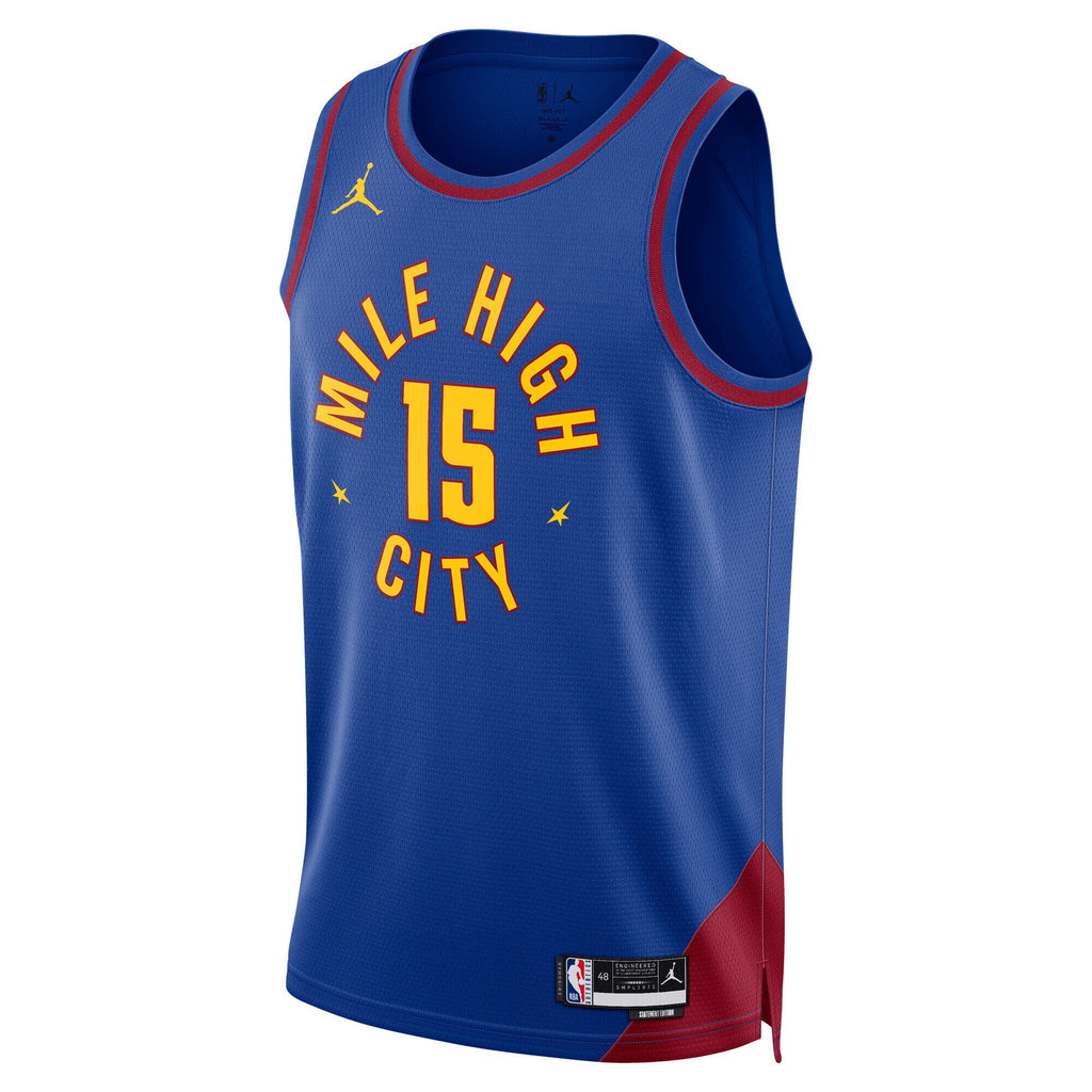 Unisex Denver Nuggets Statement Swingman NBA Basketball Jersey - Jokic - view 3