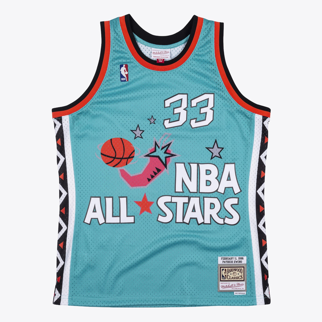 Men's NBA Patrick Ewing 1996 All-Star Swingman Jersey - Teal - view 3