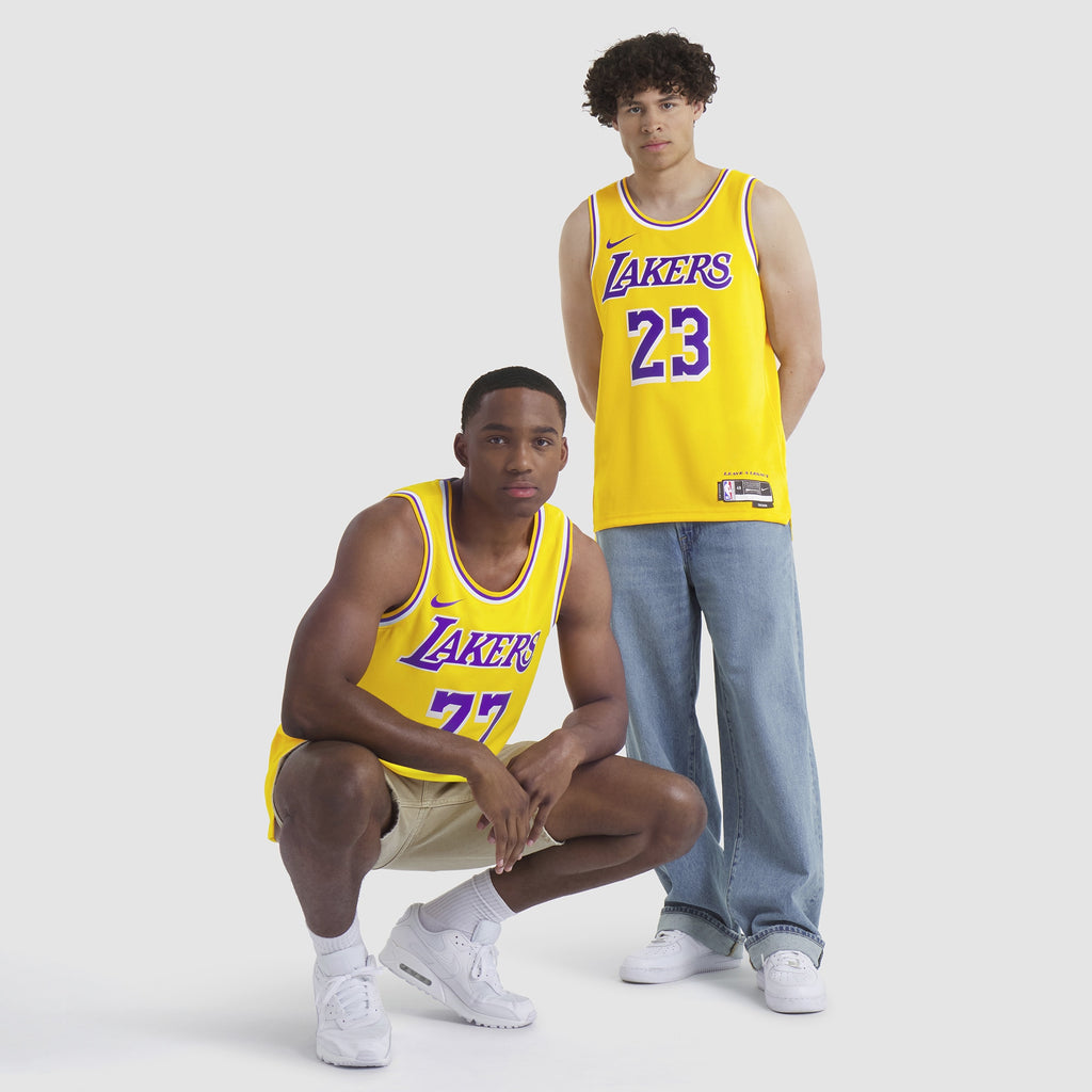 Unisex Los Angeles Lakers Icon Swingman NBA Basketball Jersey - Lebron James - view 8