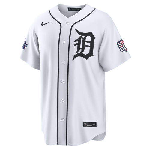Men's 2026 All-Star Edition Stars & Stripes Men's Detroit Tigers Riley Greene White Stadium MLB Baseball Jersey - view 2