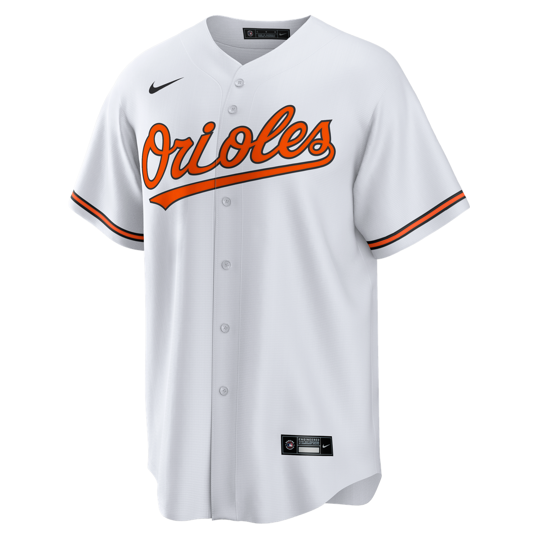 Men's Baltimore Orioles Cal Ripken Jr. White Home Retired Player Replica MLB Baseball Jersey - view 2