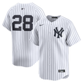 Men's New York Yankees Austin Wells White Home Limited MLB Baseball Jersey - view 1