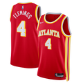Unisex Kingston Flemings Atlanta Hawks Icon Swingman NBA Basketball Jersey - Red - view 1