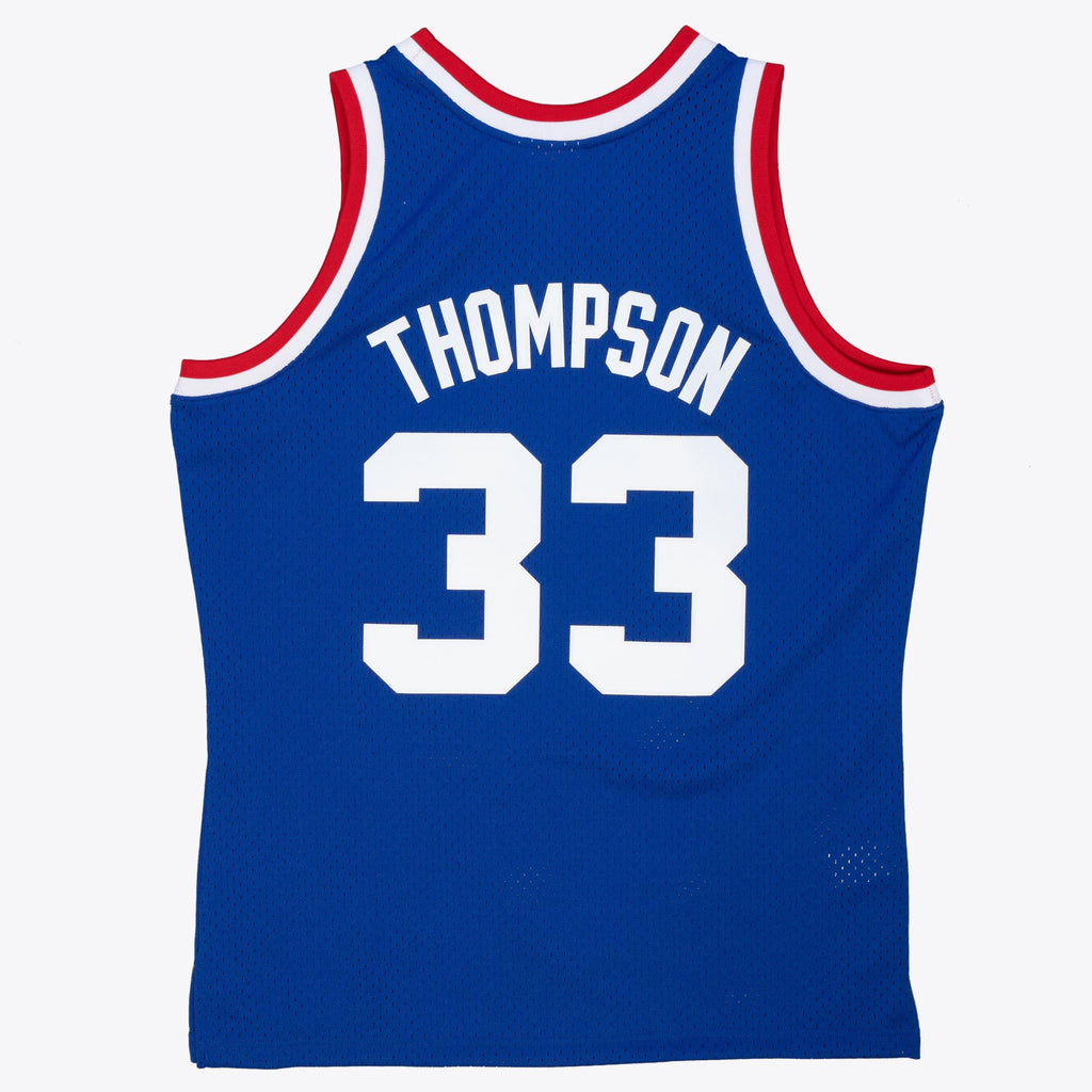 Men's Denver Nuggets David Thompson 1975 Dark NBA Basketball Jersey - Royal Blue - view 4