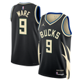 Unisex Kel'el Ware Milwaukee Bucks Statement Edition Swingman NBA Basketball Jersey - Hunter Green - view 1
