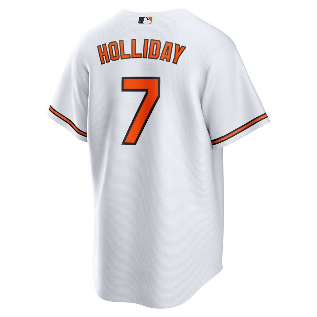 Men's Baltimore Orioles Jackson Holliday White Home Replica MLB Baseball Jersey - view 3